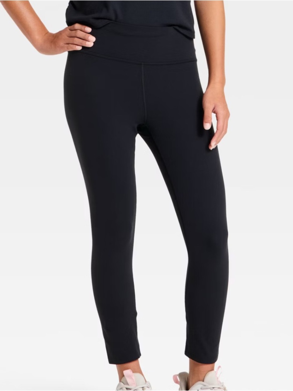all in motion Black High-Rise Active Ankle Leggings